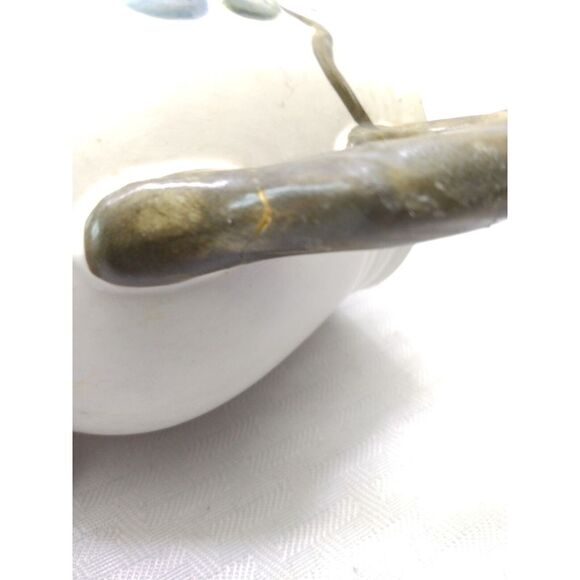 Vintage Salt And Pepper Shakers‎ Metlox Sculpted Grape Pattern - Picture 7 of 8